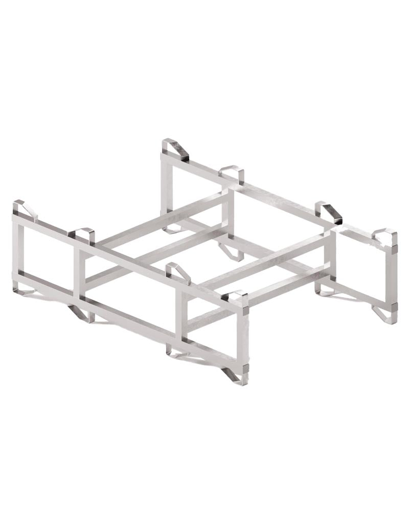 COMBO BARREL RACK GALVANIZED STEEL FOR 2 X 200 L - 600 L BARRELS