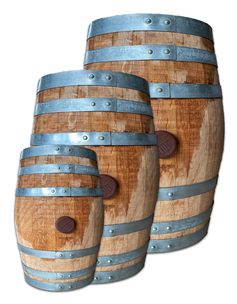 Rückbauten Pineaufässer
