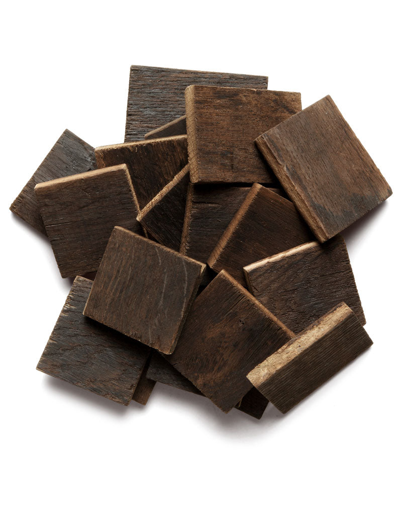 Eichen-Segments mit Holzfeuer-Toasting